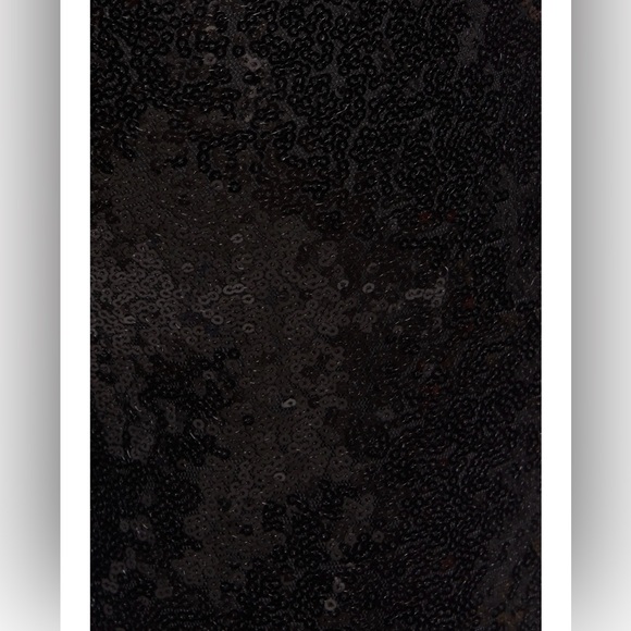 Open Edit Black Sequin Flare Pants - Size Small - Picture 6 of 16